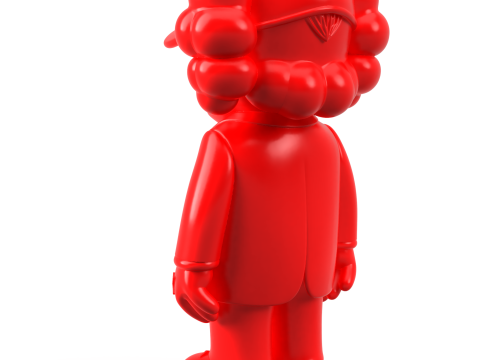 TRUMP KAWS Art Toy Model do druku 3D
