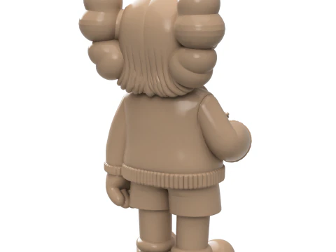 Big Lebowski KAWS 3D Print Model