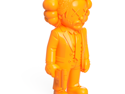 John Wick KAWS 3D Print Model