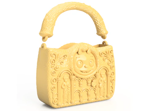 Labubu clutch 3D Print Model