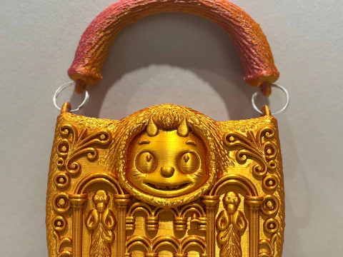 Labubu clutch 3D Print Model