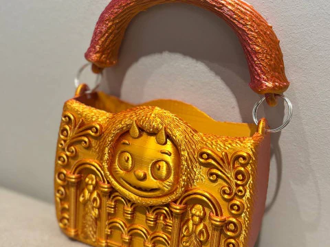 Labubu clutch 3D Print Model