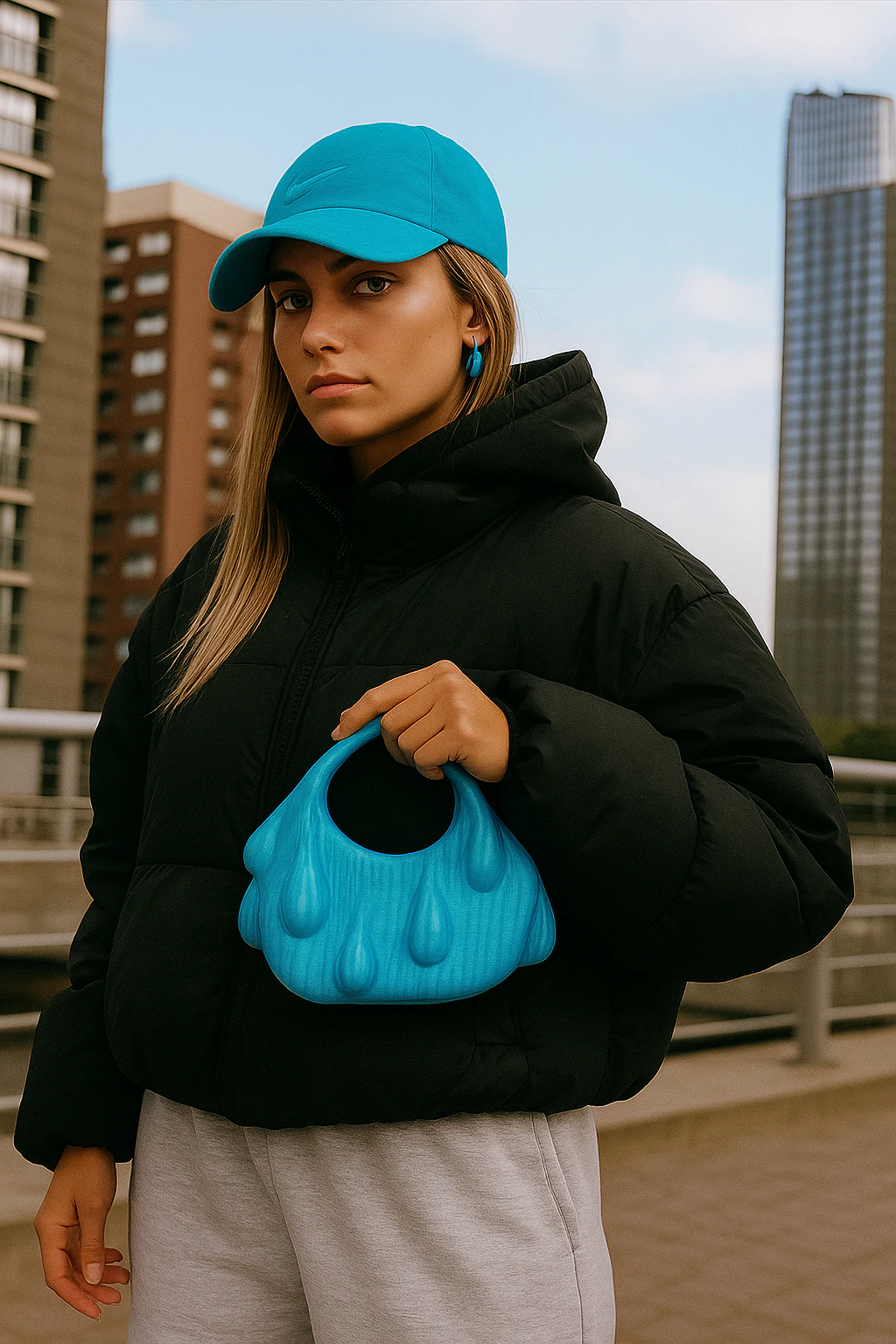Droplet Clutch 3D Print Model .c4d .max .obj .3ds .fbx .stl .blend 