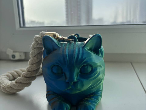 Cat Loaf Clutch 3Dプリントモデル