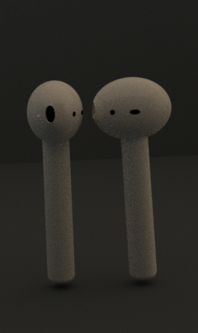 airpods 3D मॉडल .c4d .max .obj .3ds .fbx .stl .blend 