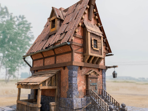 Foresters house 3D मॉडल
