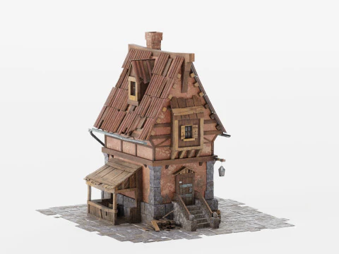 Ormancıların evi 3D Model