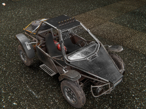 Dune buggy 3D 모델