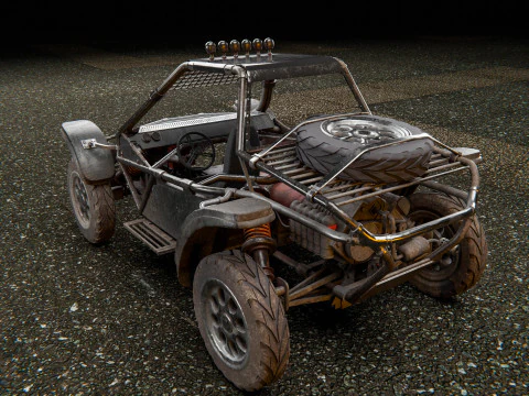 Dune buggy 3D Model