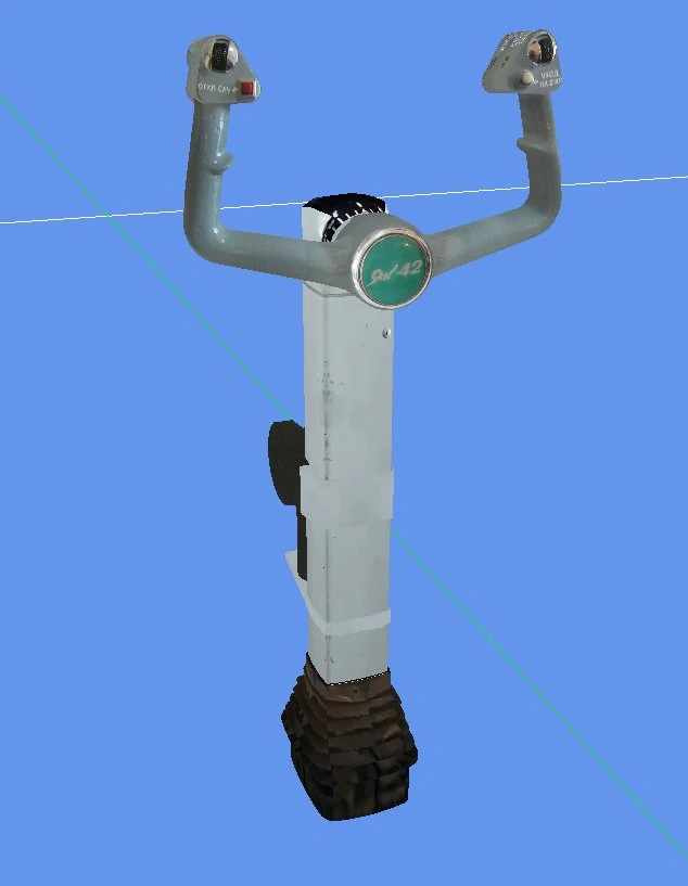 yak-42 control wheel 3D Model .c4d .max .obj .3ds .fbx .stl .blend 