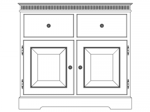 Dresser 3D Модель