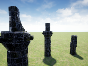 columns of ruins 3D Model