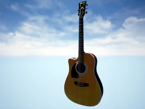 guitar 3D Model