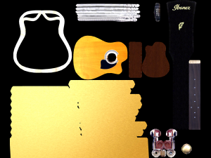 guitar 3D Model