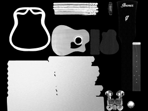 guitar 3D Model