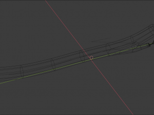 stick with leaf Model 3D