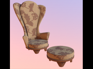 carl and ellie chair - up Modelo 3D