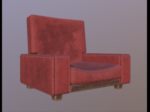 carl and ellie chair - up Modelo 3D