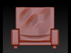 carl and ellie chair - up Modelo 3D
