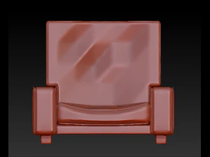 carl and ellie chair - up 3D Model