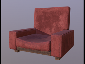 carl and ellie chair - up Modelo 3D