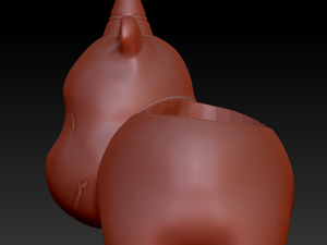 hippopotamus planter pot Modelo 3D
