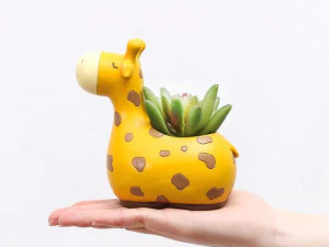 giraffe planter pot 3D Model