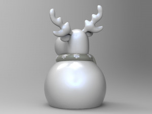 deer christmas 3 3D 모델