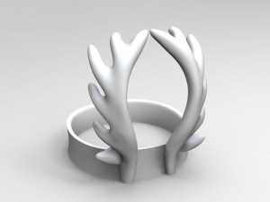 deer christmas 5 3D 모델