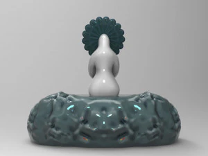 flower woman 2 stl for 3d printing 3D Model