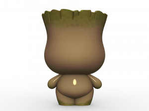 cute fat groot 3D Модель