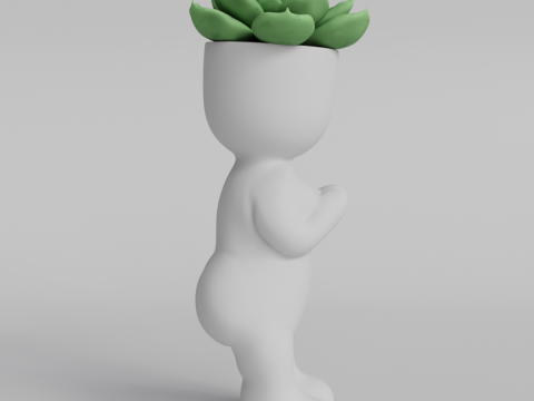 Adorable Succulent Planter STL File for 3D Printing - Cute Plant Pot Digital Download - 3D Printable 3D Print Model