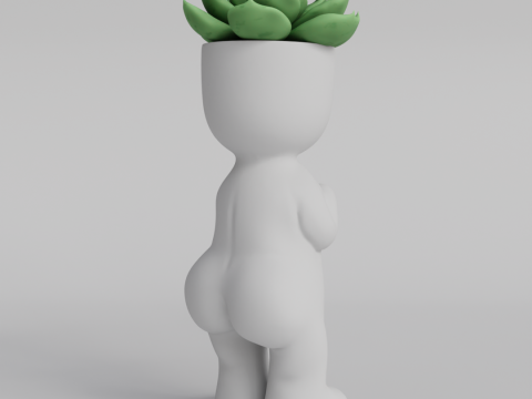 Adorable Succulent Planter STL File for 3D Printing - Cute Plant Pot Digital Download - 3D Printable 3D Print Model