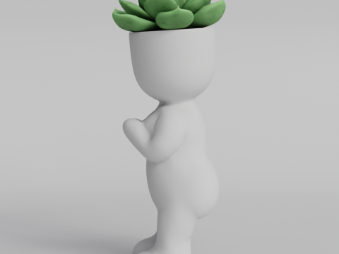 Adorable Succulent Planter STL File for 3D Printing - Cute Plant Pot Digital Download - 3D Printable 3D Print Model