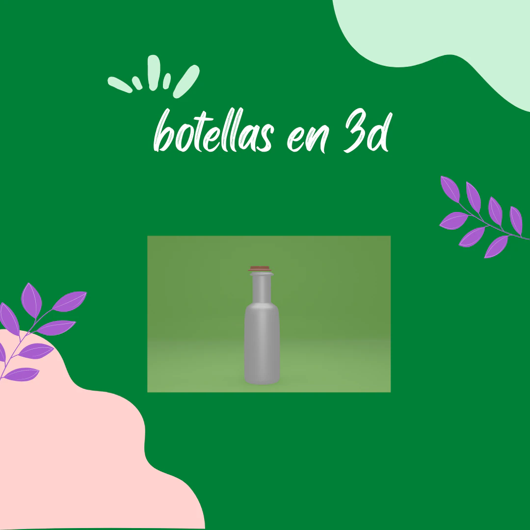 Botellas 3D Model .c4d .max .obj .3ds .fbx .stl .blend 