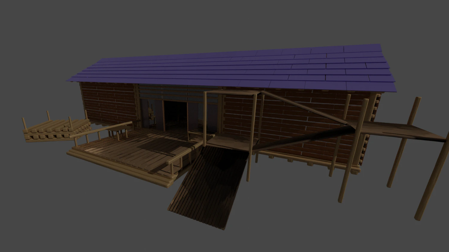 house 3D Model .c4d .max .obj .3ds .fbx .stl .blend