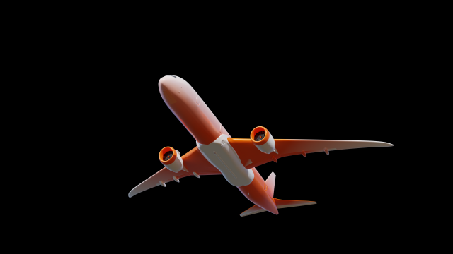 787 model Modello 3D .c4d .max .obj .3ds .fbx .stl .blend 