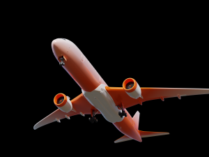787 model Modello 3D