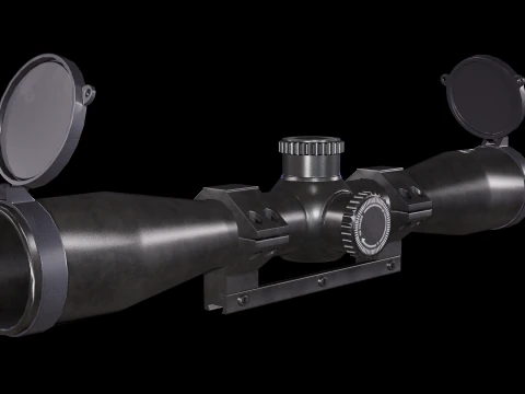 Escopo 4x32 Modelo 3D