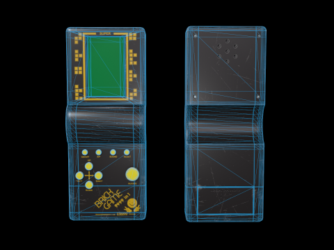 Brick Game 3D Model