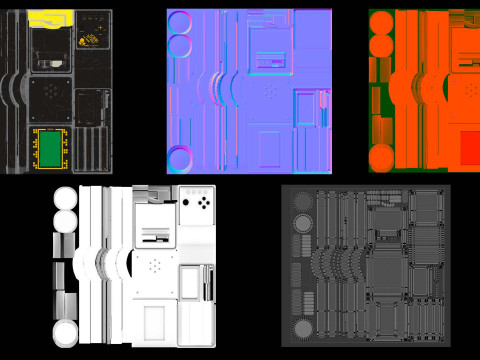 Brick Game 3D Model