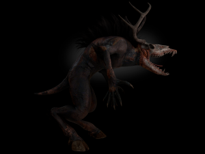 wendigo creature 3D 모델