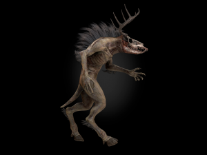 wendigo creature 3D 모델