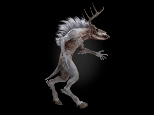 wendigo creature 3D 모델