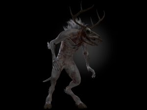 wendigo creature 3D 모델
