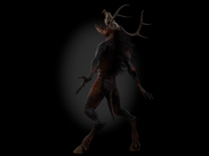 wendigo creature 3D 모델