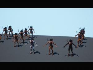 wendigo creature 3D 모델