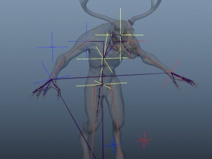 wendigo creature 3D 모델