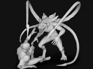 turt creature game ready model 3D Model