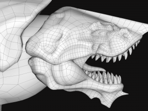 turt creature game ready model 3D-Modell